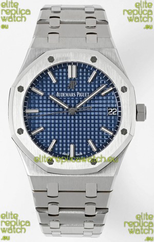 Audemars Piguet Royal Oak 15500 41MM Blue Dial 904L Steel CALIBRE 4302 Movement 1:1 Mirror Replica