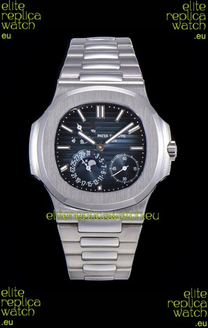 Patek Philippe Nautilus 5712/1A 1:1 Quality Swiss Replica Watch in Blue Dial 