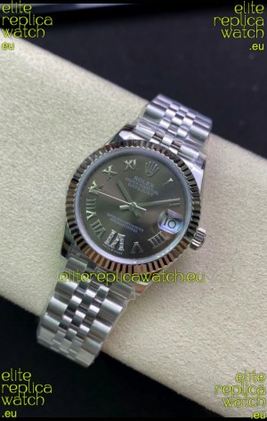 Rolex Datejust 278274 31MM Swiss Replica in 904L Steel in Grey Dial - 1:1 Mirror Replica